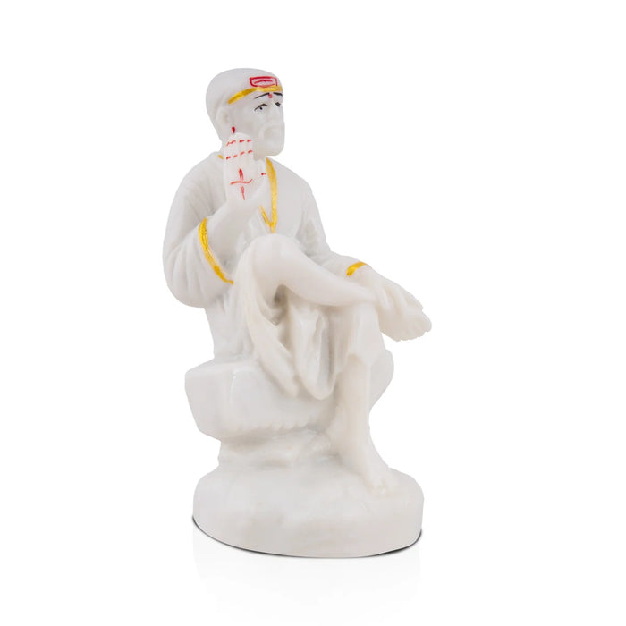 Sai Baba Statue - 5 Inches | Sai Baba Idol for Pooja