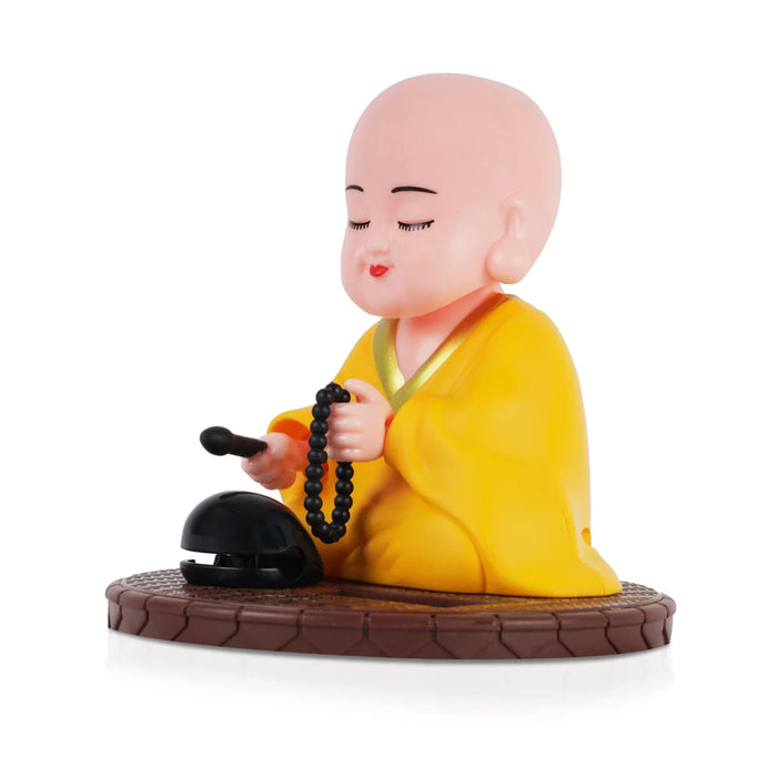 Buddha Statue - 3.5 x 3 Inches | Buddha Murti/ Buthar Statue for Car