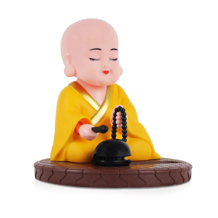 Buddha Statue - 3.5 x 3 Inches | Buddha Murti/ Buthar Statue for Car