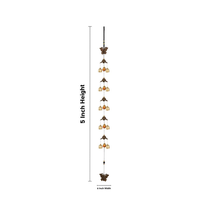 Wind Chime - 5 x 6 Inches | Wind Bell Chimes/ Wind Bell for Home Décor/ 190 Gms