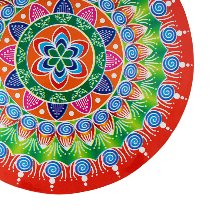 Rangoli Sticker - 10 Inches | Muggulu Sticker/ Kolam Sticker/ Readymade Rangoli Sticker for Home Decor