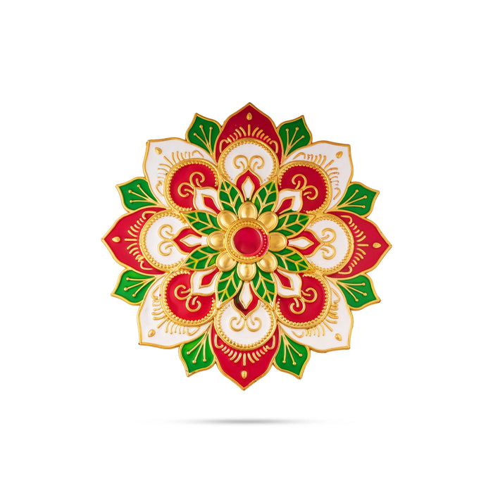 Acrylic Rangoli | Readymade Kolam/ Kundan Rangoli/ Muggulu Rangoli for Home Decor