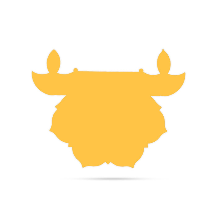 Meenakari Rangoli Design - 7.5 Inches | Muggu Design/ Rangoli Kolam Design For Festivals And Home Decor