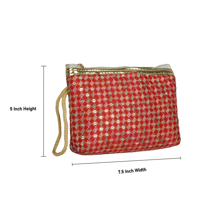 Hand Purse - 5 x 7.5 Inches | Stylish Hand Pouch/ Ladies Purse/ Wallet for Women