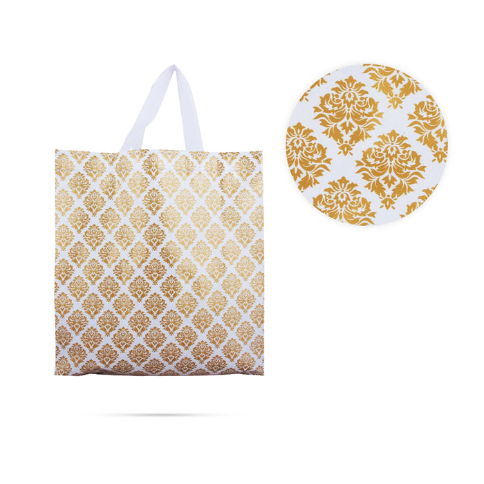 Carry Bag With Handle Pair - 16 X 12 Inches | 2 Pcs/ Return Gift Bag/ Thamboolam Bag For Functions And Gifting