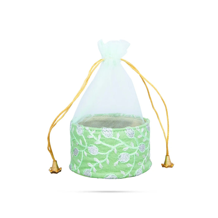 Gift Basket with Net Cover - 3 x 5 Inches | Gift Hamper/ Gift Box