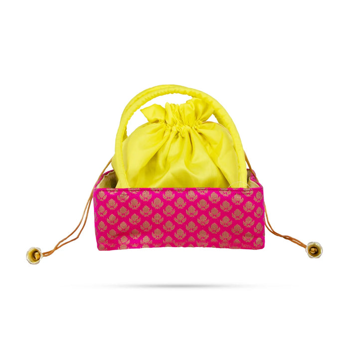 Gift Basket with Net Cover - 3 x 8 Inches | Gift Hamper/ Gift Box