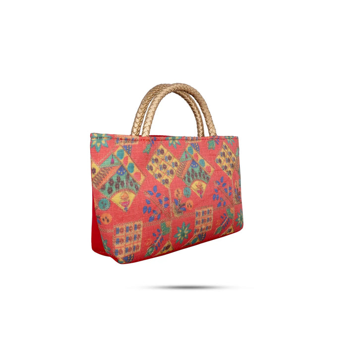 Hand Purse With Handle - 6 x 10.5 Inches | Womens Purse/ Ladies Purse