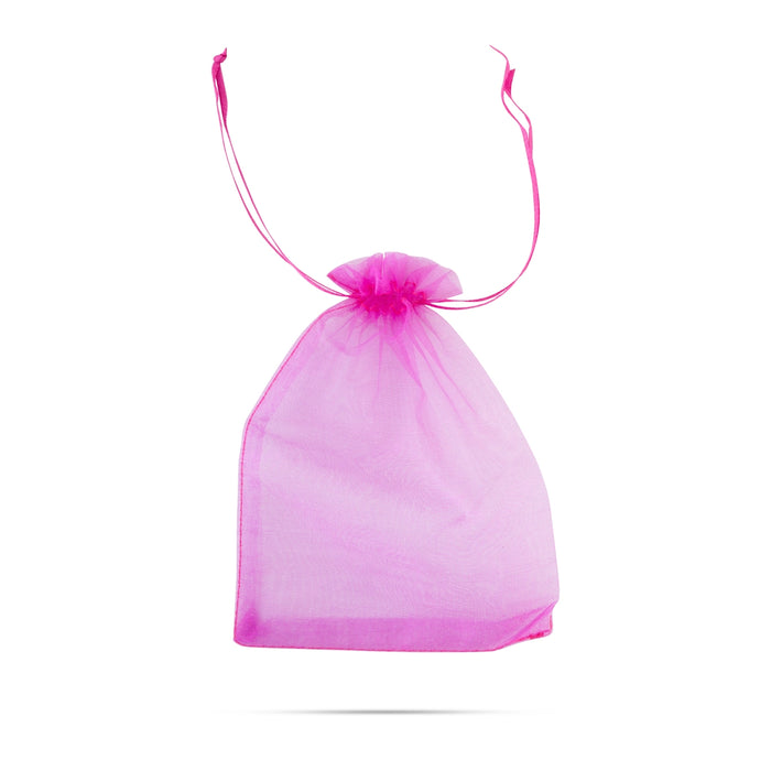 Thamboolam Bag Set - 7 x 5 Inches | 25 Pcs/ Tambulam Bag/ Return Gift Bag For Weddings And Parties