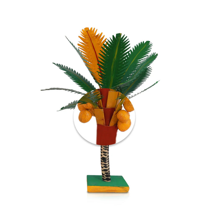 Coconut Tree - 15 x 4 Inches | Artificial Tree/ Coconut Plant for Home