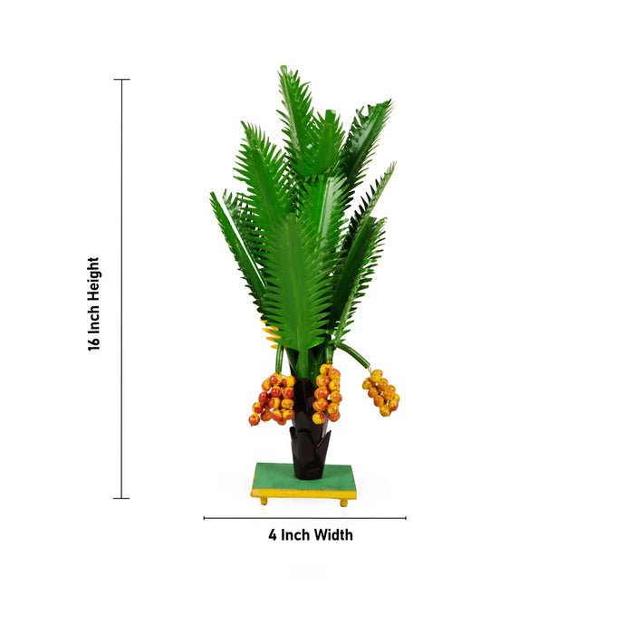 Dates Tree - 16 x 4 Inches | Date Palm Tree/ Artificial Tree for Home