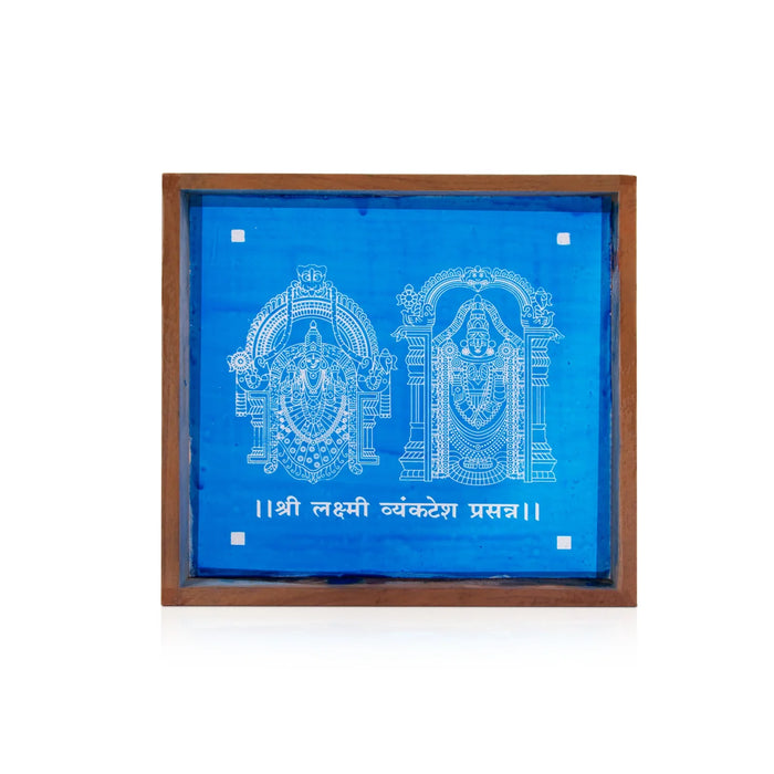 Perumal Thayar Stencil - 10 x 6 Inches | Kolam Stencil/ Rangoli Kolam Stencil for Pooja Room Decor