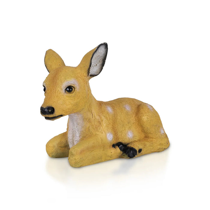 Deer Statue Pair - 8 x 5 Inches | Resin Statue/ 2 Pcs/ Deer Sculpture for Home