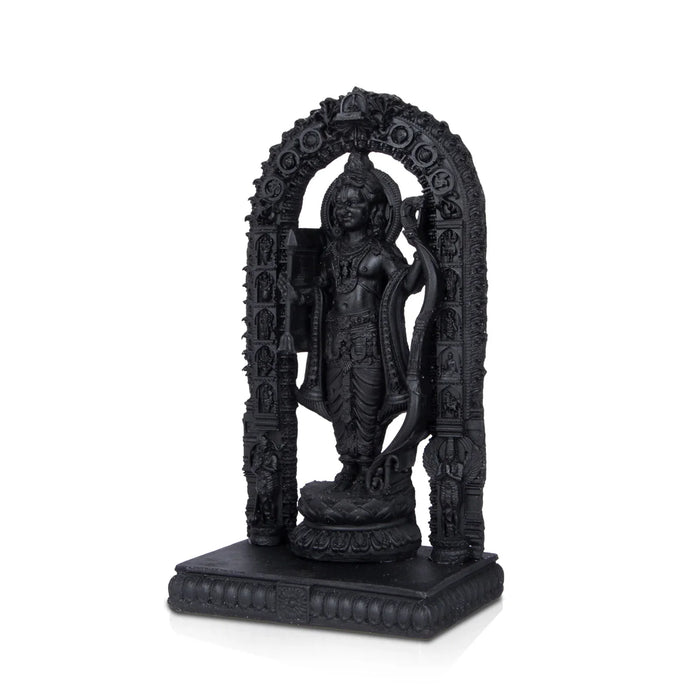 Ayodhya Rama Idol - 7 Inches | Resin Statue/ Ramar Statue for Pooja