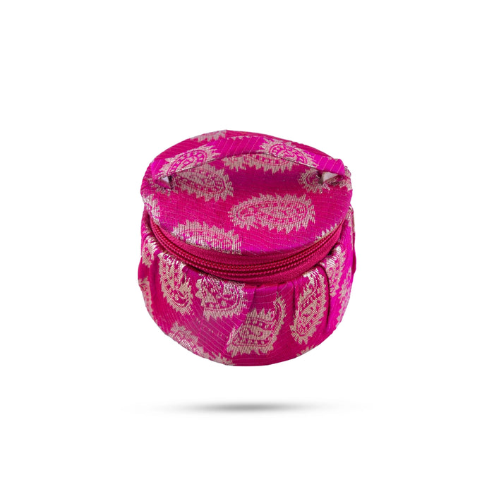 Bangle Pouch - 2 x 3.5 Inches | Bangle Bag/ Bangle Box for Women/ 55 Gms Approx/ Assorted Colours