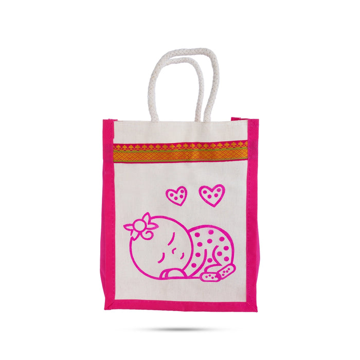 Hand Bag - 10 x 8 Inches | Shopping Bag/ Carry bag/ Cloth Bag/ Canvas Bag/ Tote Bag for Women
