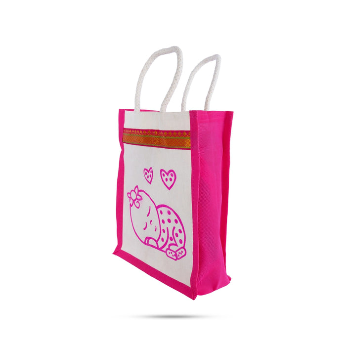 Hand Bag - 10 x 8 Inches | Shopping Bag/ Carry bag/ Cloth Bag/ Canvas Bag/ Tote Bag for Women
