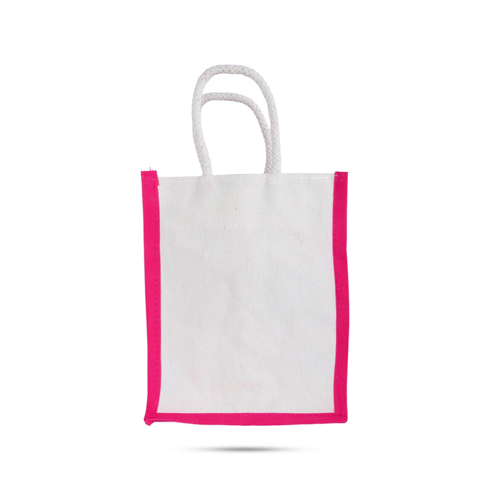 Hand Bag - 10 x 8 Inches | Shopping Bag/ Carry bag/ Cloth Bag/ Canvas Bag/ Tote Bag for Women