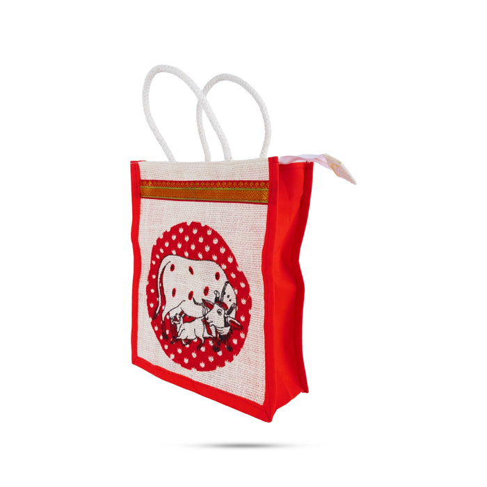 Hand Bag - 10 x 8 Inches | Shopping Bag/ Carry bag/ Cloth Bag/ Canvas Bag/ Tote Bag for Women