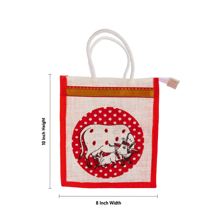 Hand Bag - 10 x 8 Inches | Shopping Bag/ Carry bag/ Cloth Bag/ Canvas Bag/ Tote Bag for Women