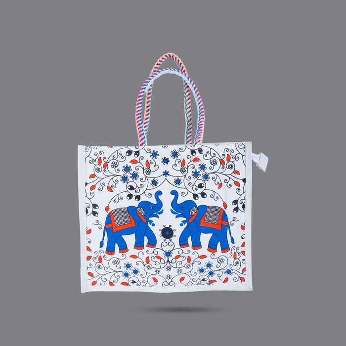 Hand Bag With Handle - 12 x 14.5 Inches | Womens Handbag/ Decorative Ladies Handbag For Every Day Use
