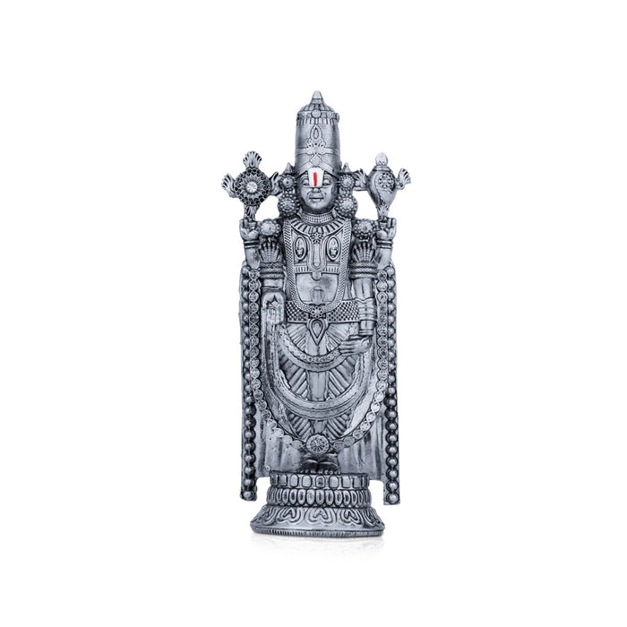 Balaji Murti - 5 x 2 Inches | Black Balaji Standing Statue/ Tirupati Balaji Idol for Pooja