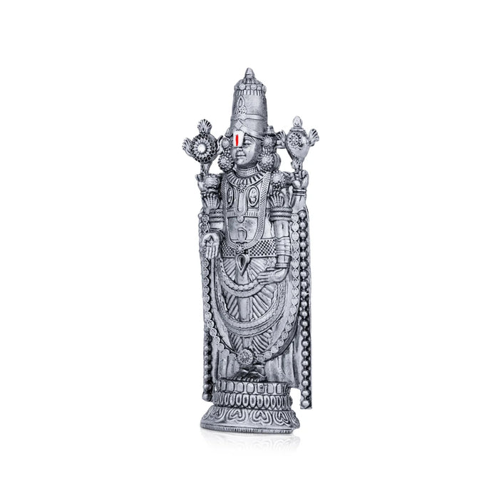 Balaji Murti - 5 x 2 Inches | Black Balaji Standing Statue/ Tirupati Balaji Idol for Pooja