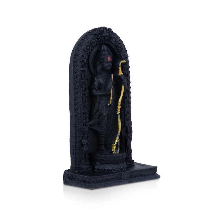 Ayodhya Rama Idol - 3 x 2 Inches | Resin Statue/ Ramar Statue for Pooja