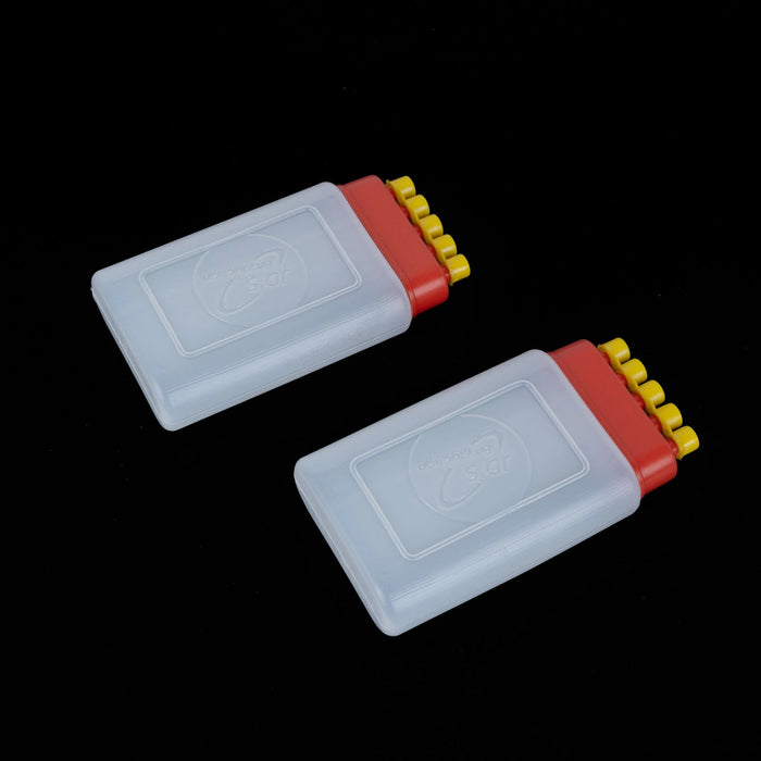 Rangoli Patta Set - 3.6 Inches | 2 Pcs/ Reusable Stencil/ Plastic Reusable Floor Stencils for Rangoli