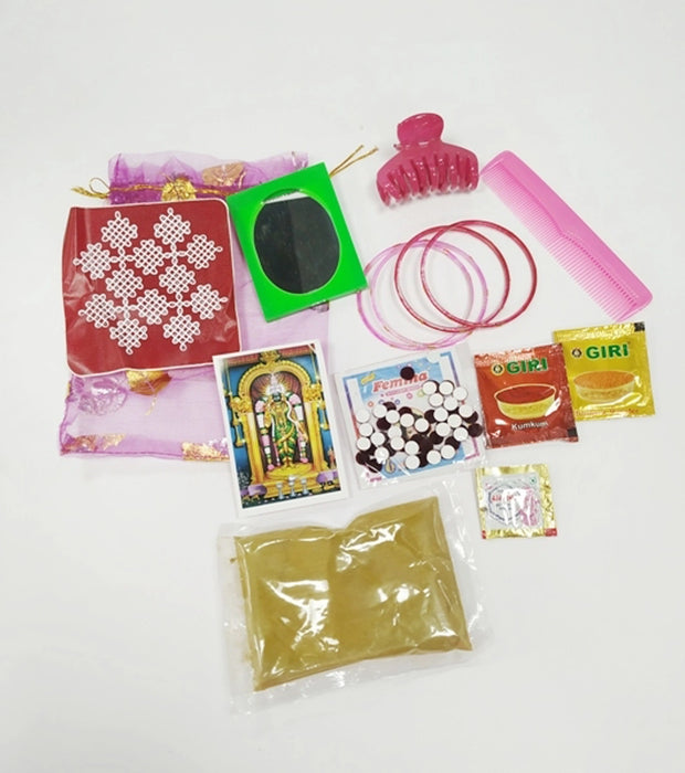 Giri Thamboolam Set - 8 x 5.5 Inches | Return Gift/ Sumangali Set for Navratri