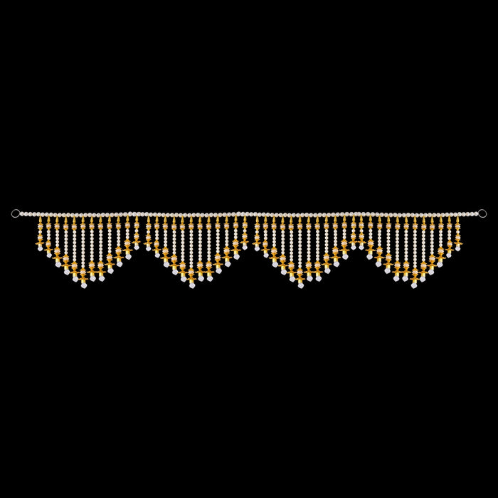 Door Toran - 35 Inches | Artificial Ladi/ Beads Design Thoran / Bandanwar for Home Decor - Toran | Giri USA