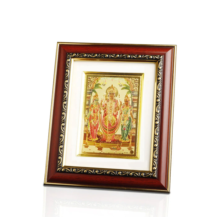 Murugan Valli Devanai Photo Frame - 7 x 8 Inches | Picture Frame for Home