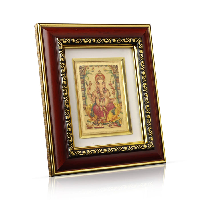 Photo Frame - 7 x 6 Inches | Synthetic Frame Rosewood Picture Frame for Home/ Assorted Design