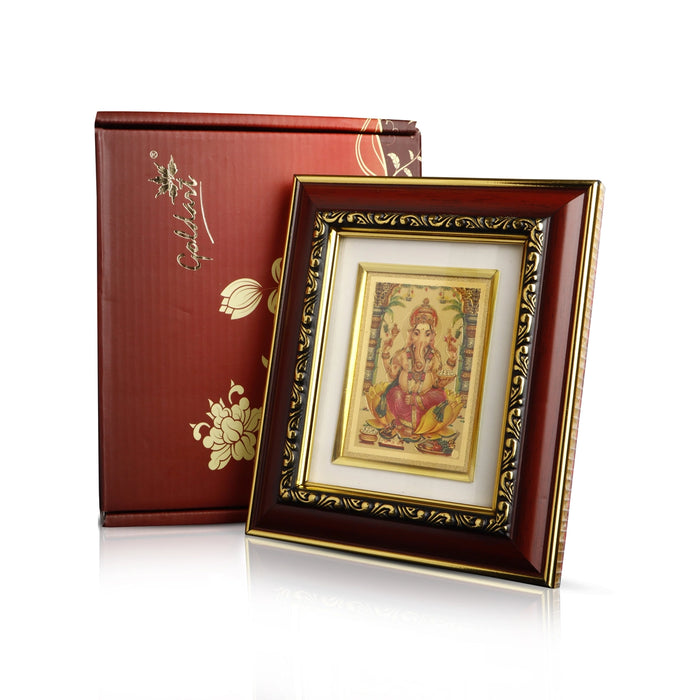 Photo Frame - 7 x 6 Inches | Synthetic Frame Rosewood Picture Frame for Home/ Assorted Design