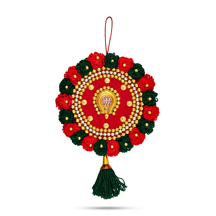 Nettipattam Wall Hanging - 13 x 9 Inches | Hand Decorative Hanging/Wall Decoration/Wall Hanging Decor for Home