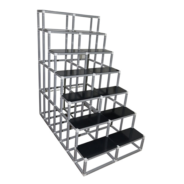 Giri Plastic Golu Padi - 7R | 7 Regular Golu Stand/ Multi Purpose Navratri Golu Rack/ 63 x 35 x 57 Inches