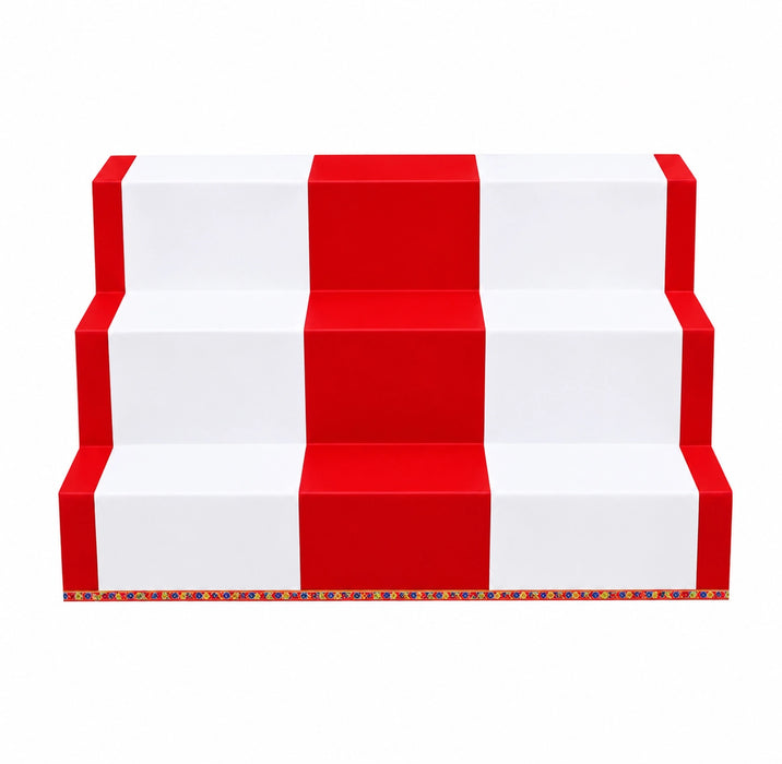 Giri Golupadi Cloth Cover - 3R | 3 Regular Kolu Steps Cover/ Navratri Golu Stand Cover/ Assorted Colour