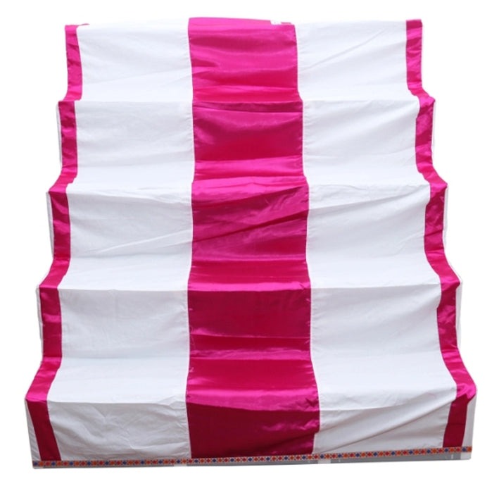 Giri Golupadi Cloth Cover - 5T | 5 Triple Kolu Steps Cover/ Navratri Golu Stand Cover/ Assorted Colour