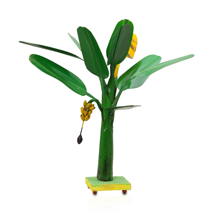 Banana Tree - 9 x 3 Inches | Artificial Tree/ Showpiece for Home Decor