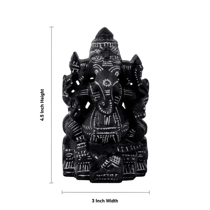Ganesha - Soft Stone 4.5 Inch