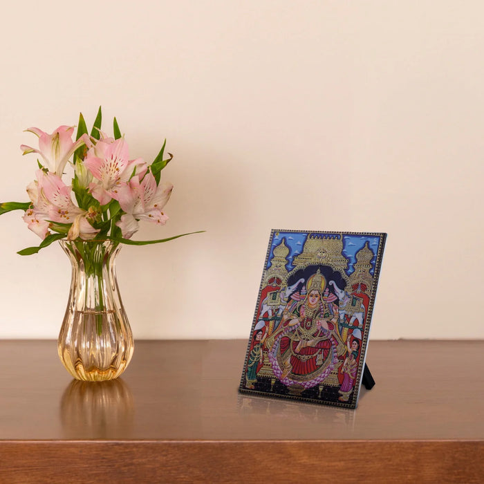 Acrylic Stand - 3.75 Inches | Picture Frame/ Photo Frame for Car Decor/ Assorted Design