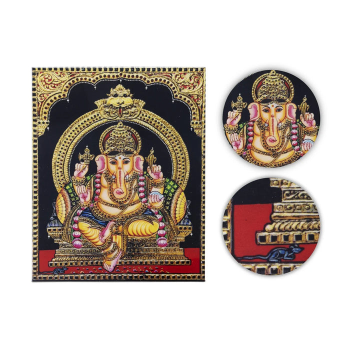 Acrylic Stand - 3.75 Inches | Picture Frame/ Photo Frame for Car Decor/ Assorted Design