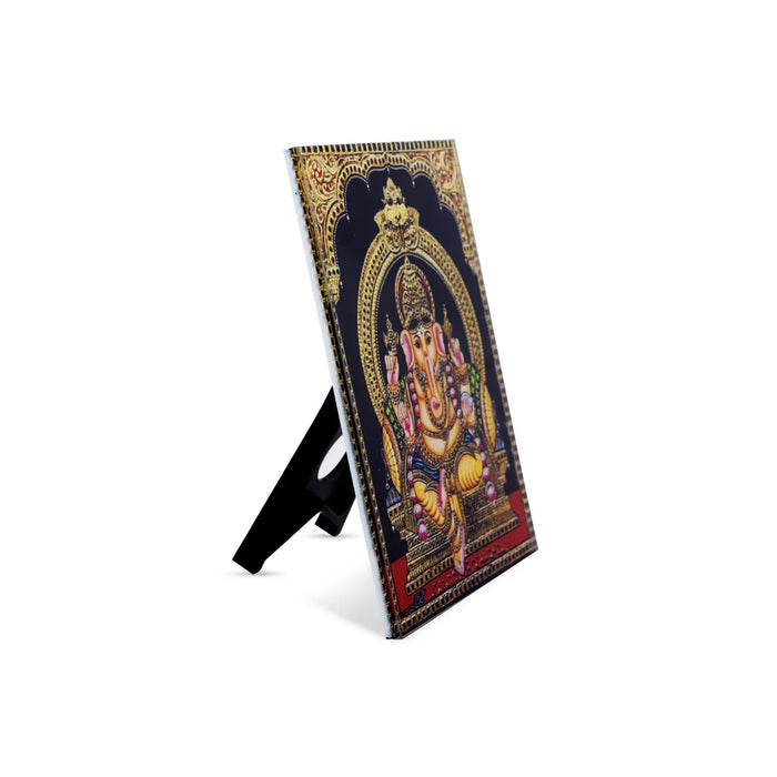 Acrylic Stand - 3.75 Inches | Picture Frame/ Photo Frame for Car Decor/ Assorted Design