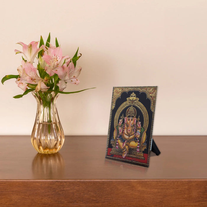 Acrylic Stand - 3.75 Inches | Picture Frame/ Photo Frame for Car Decor/ Assorted Design