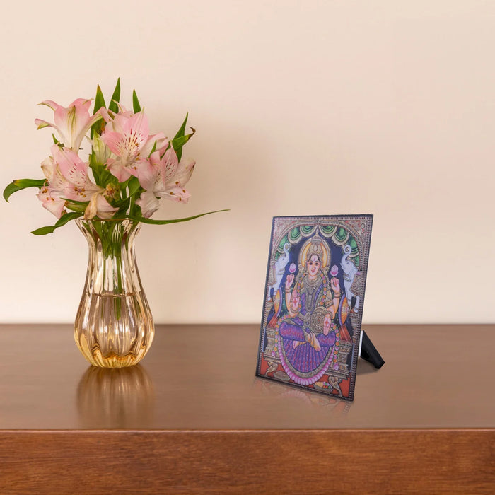 Acrylic Stand - 3.75 Inches | Picture Frame/ Photo Frame for Car Decor/ Assorted Design