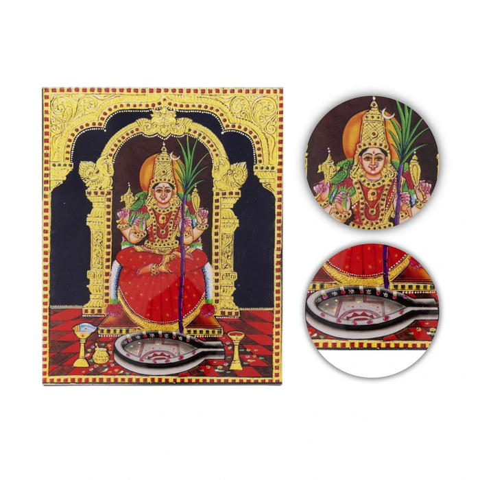 Acrylic Stand - 3.75 Inches | Picture Frame/ Photo Frame for Car Decor/ Assorted Design