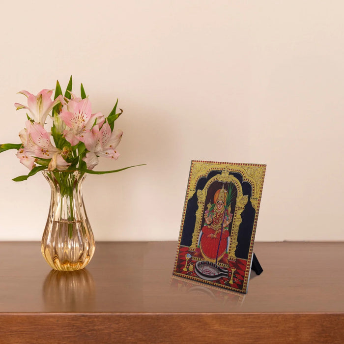 Acrylic Stand - 3.75 Inches | Picture Frame/ Photo Frame for Car Decor/ Assorted Design