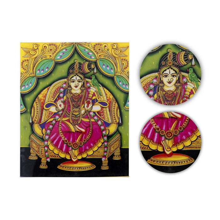 Acrylic Stand - 3.75 Inches | Picture Frame/ Photo Frame for Car Decor/ Assorted Design