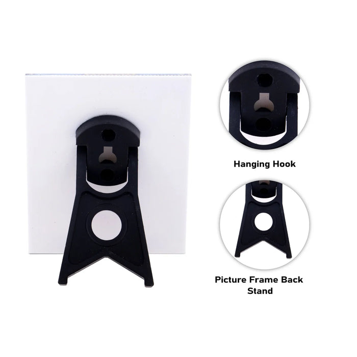 Acrylic Stand - 3.75 Inches | Picture Frame/ Photo Frame for Car Decor/ Assorted Design