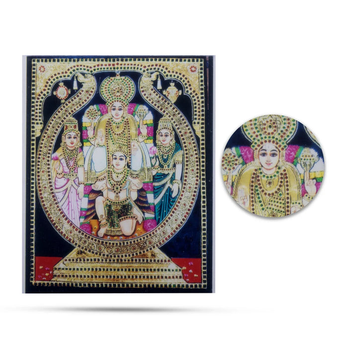 Acrylic Magnet - 3.75 x 2.75 Inches | Photo Magnet/ Picture Magnet for Home/ Assorted Design